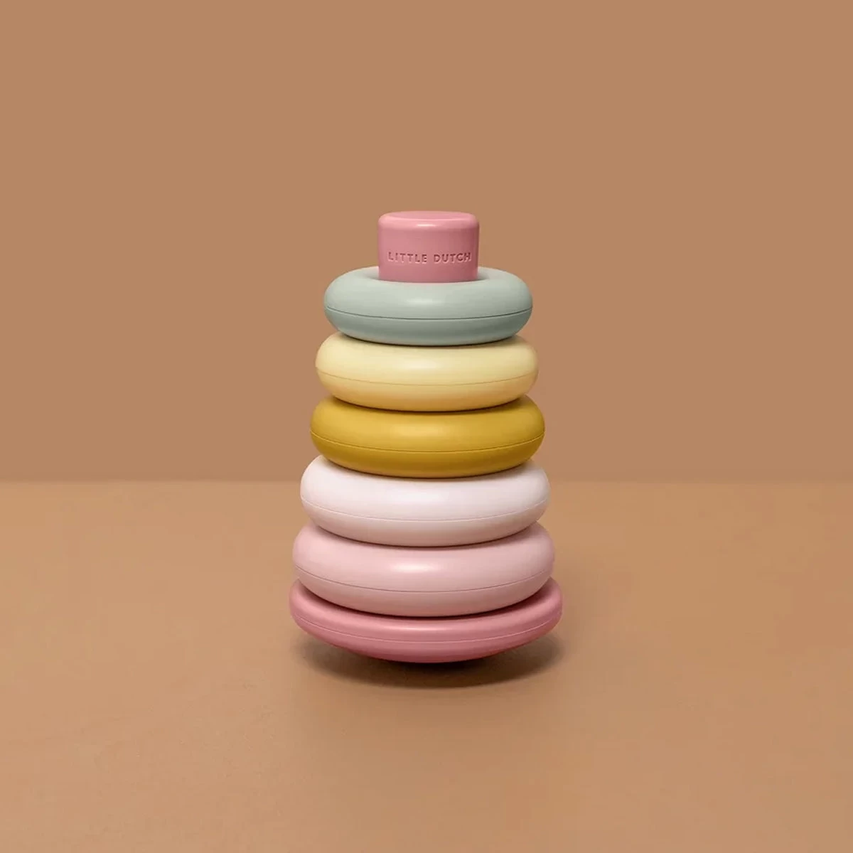 Little Dutch Stacking Rings Pink 4 Little Dutch Stacking Rings Pink - Image 2