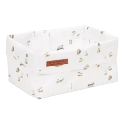 Little Dutch Storage Basket Large Sailors Bay White