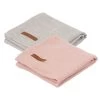 Little Dutch LD Swaddle 70x70cm -Little World Shop pink and grey