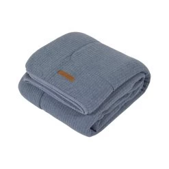 Little Dutch LD Blanket Pure & Soft 110 X 140 26 Little Dutch LD Blanket Pure & Soft 110 X 140 -Little World Shop pure blue blue 0